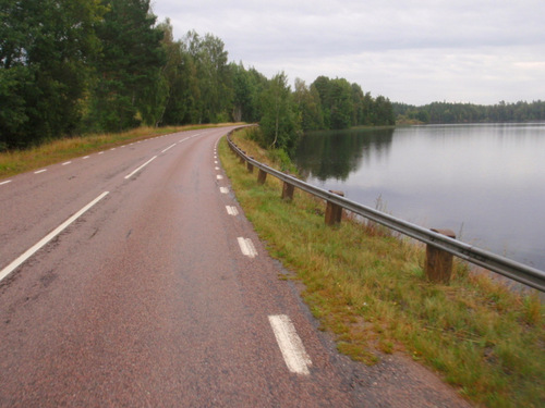 Plenty of water in Sweden.